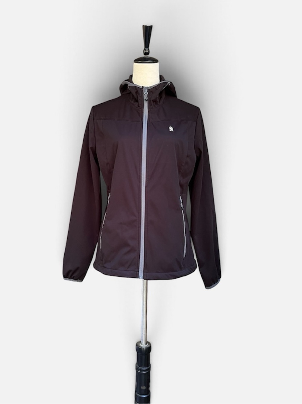 Little Donkey Andy Women’s Softshell Hooded Weatherproof Jacket Size Medium